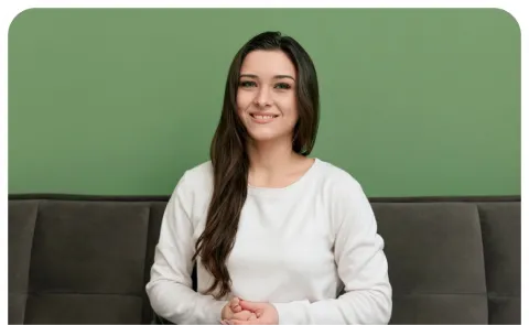 Client 1 - female case study page